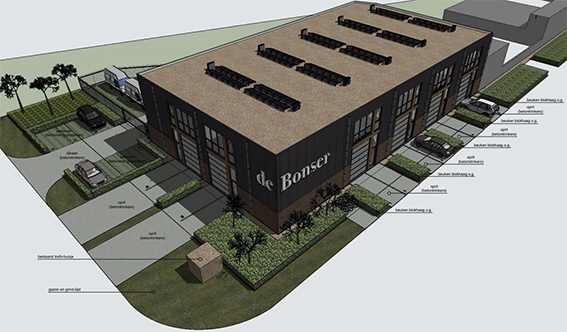 Start bouw bedrijfsunits in Den Bosch